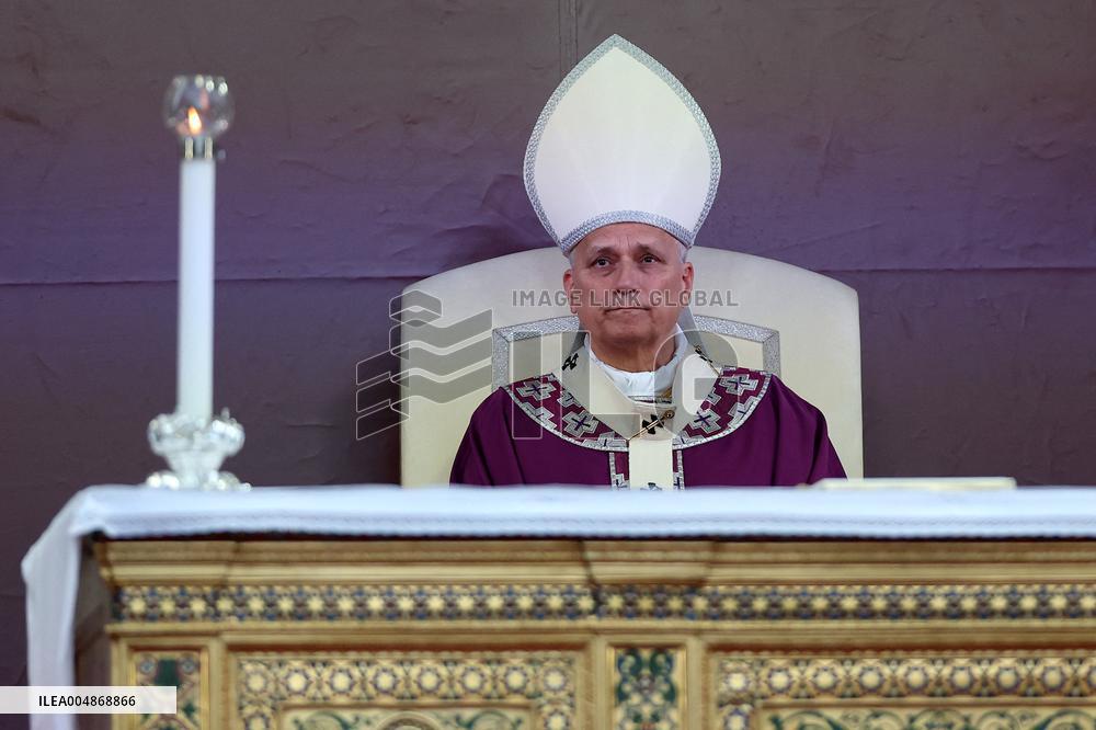 Pope Leone XIV Celebrates Mass at Verano Cemetery - Rome
