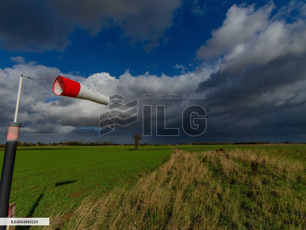 Illustration - Cloudy Weather in Normandy - France