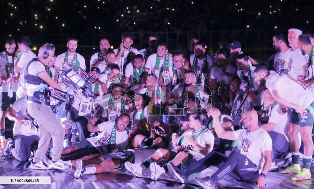 Algeria National Team Celebrates World Cup Qualification - Tizi Ouzou