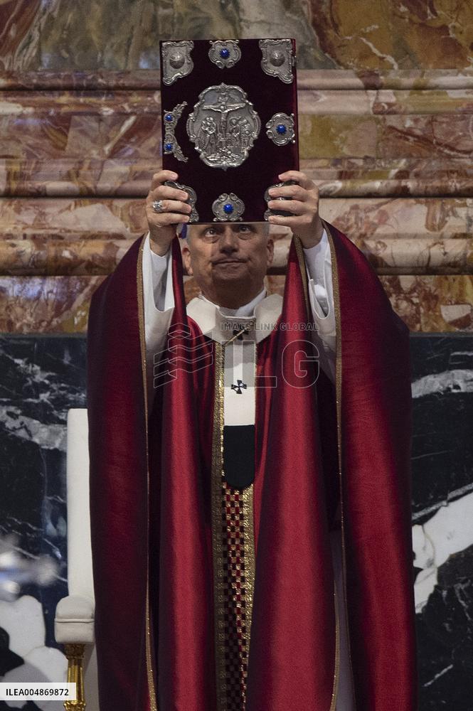 Pope Leo XIV Presides Over A Mass In Suffrage For The Late Pope Francis - Vatican