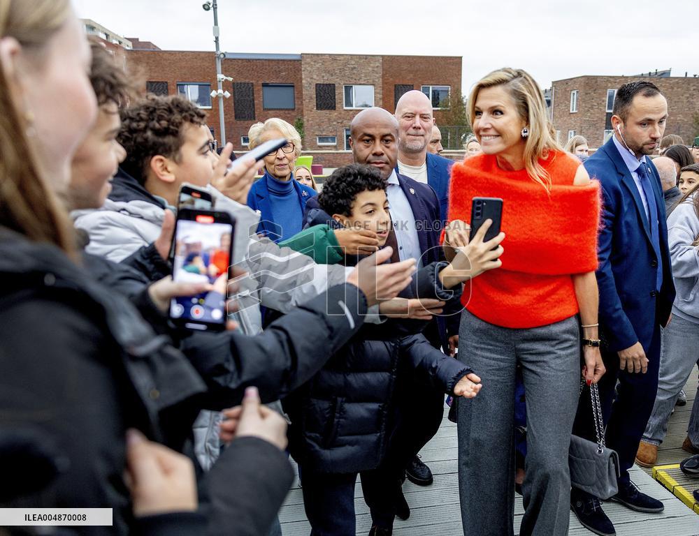 Queen Maxima Visits the Municipality of Haarlem - Netherlands