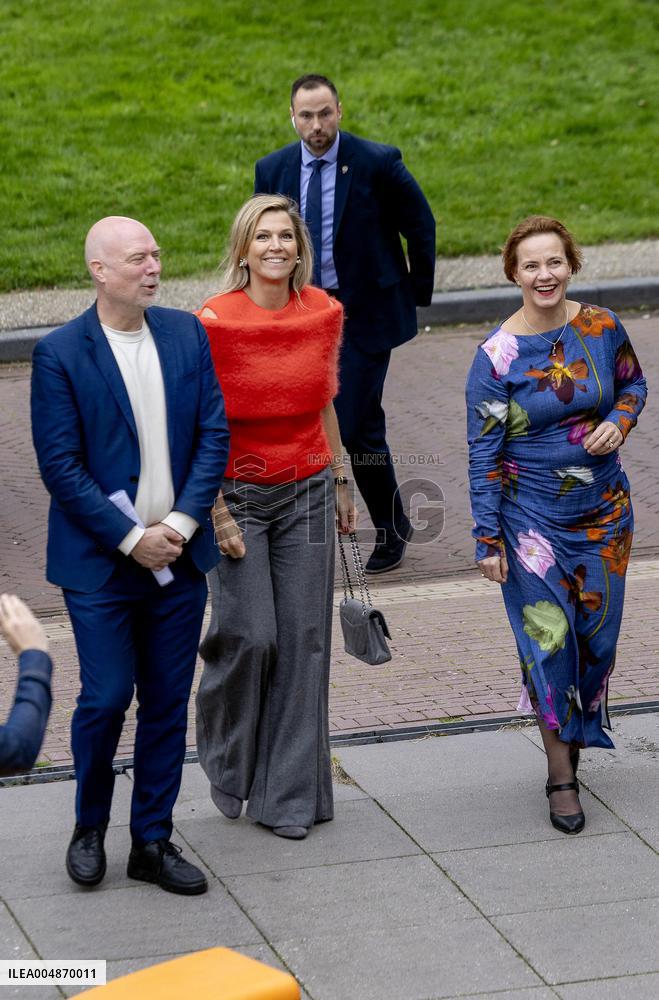 Queen Maxima Visits the Municipality of Haarlem - Netherlands