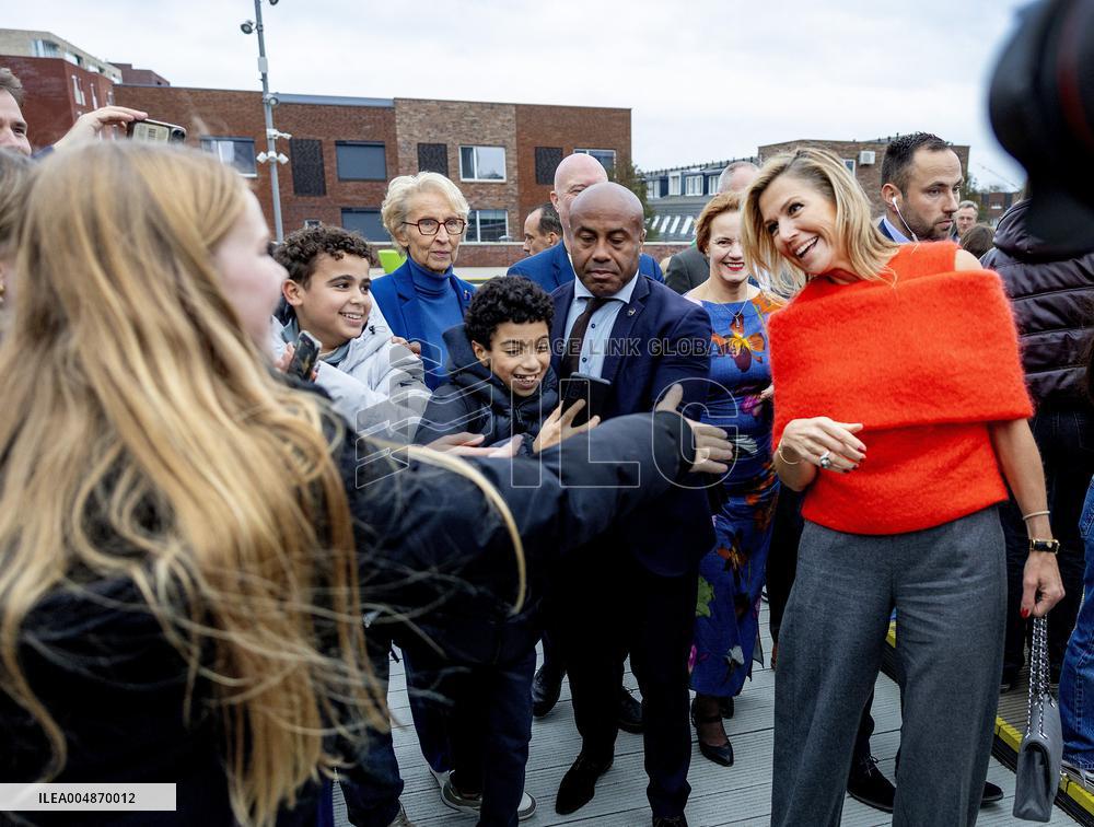 Queen Maxima Visits the Municipality of Haarlem - Netherlands