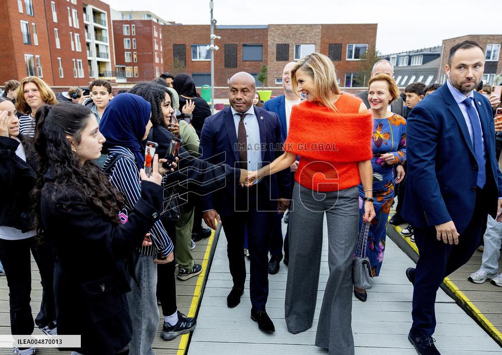 Queen Maxima Visits the Municipality of Haarlem - Netherlands
