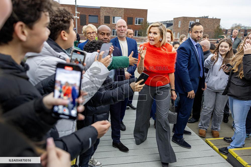 Queen Maxima Visits the Municipality of Haarlem - Netherlands