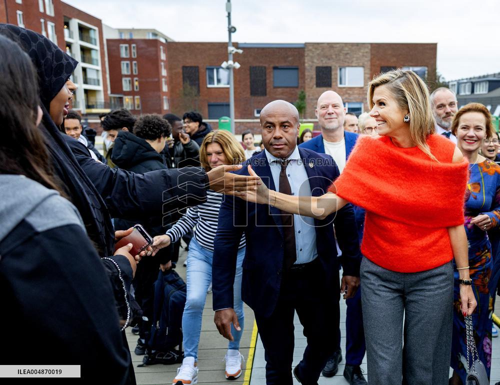Queen Maxima Visits the Municipality of Haarlem - Netherlands