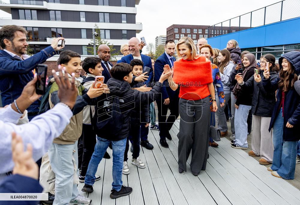 Queen Maxima Visits the Municipality of Haarlem - Netherlands