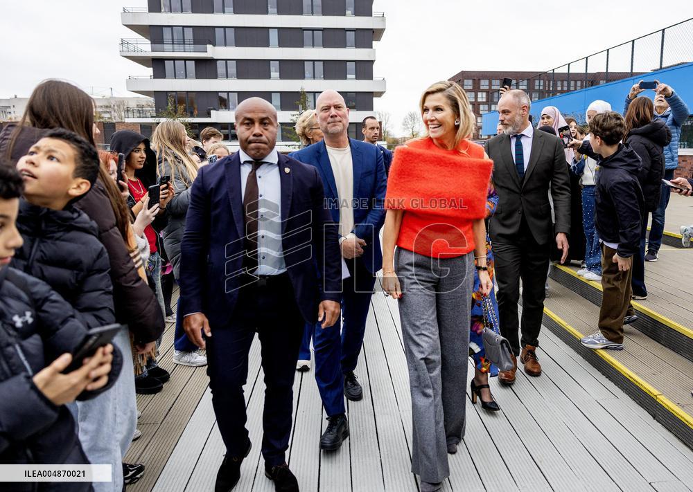 Queen Maxima Visits the Municipality of Haarlem - Netherlands
