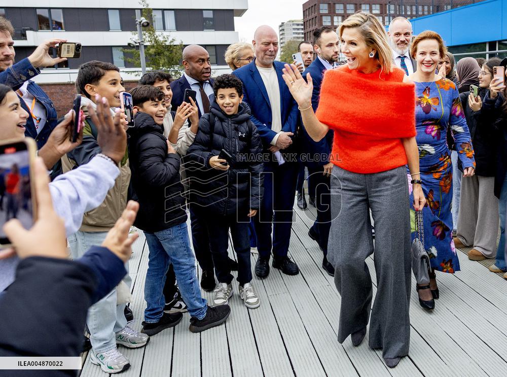 Queen Maxima Visits the Municipality of Haarlem - Netherlands