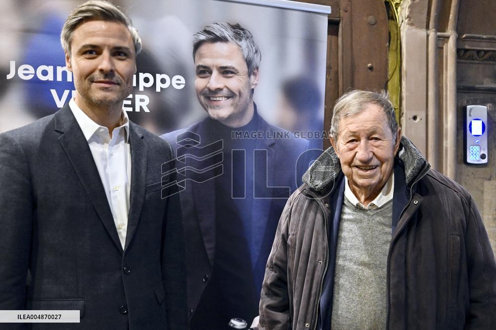 Jean-Philippe Vetter Meets Legendary Figures from The World of Sport - Strasbourg