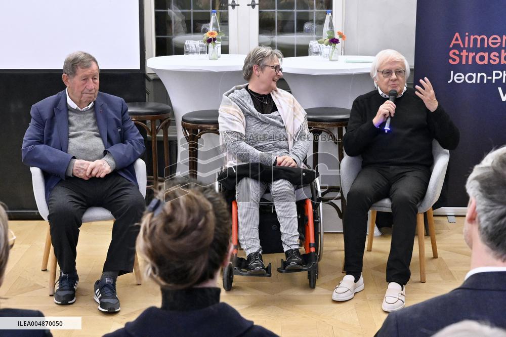Jean-Philippe Vetter Meets Legendary Figures from The World of Sport - Strasbourg