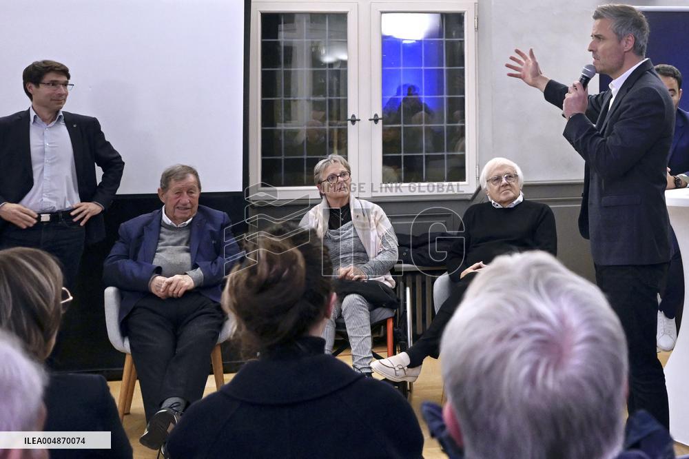 Jean-Philippe Vetter Meets Legendary Figures from The World of Sport - Strasbourg