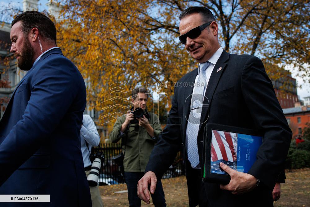 DC: Acting Director of ICE Todd Lyons at White House