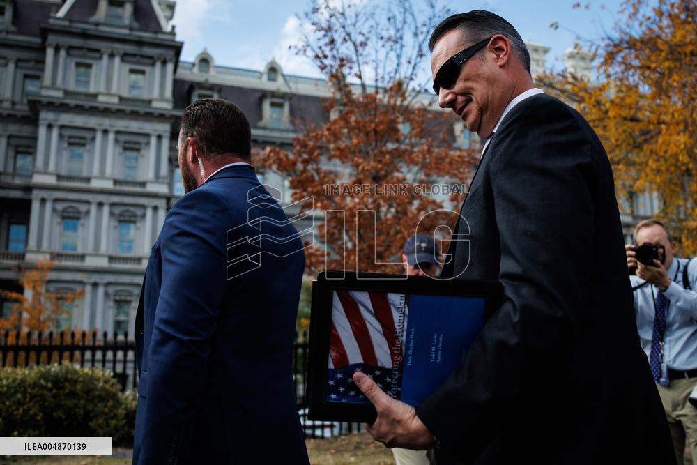 DC: Acting Director of ICE Todd Lyons at White House