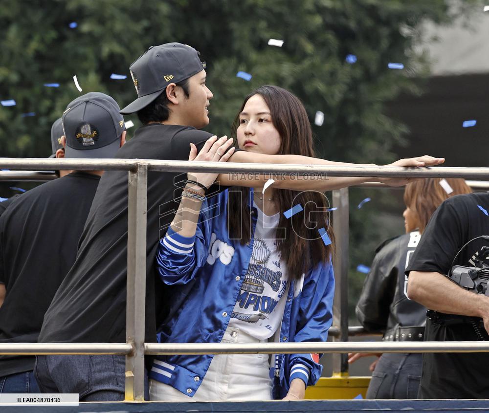 Dodgers World Series victory parade