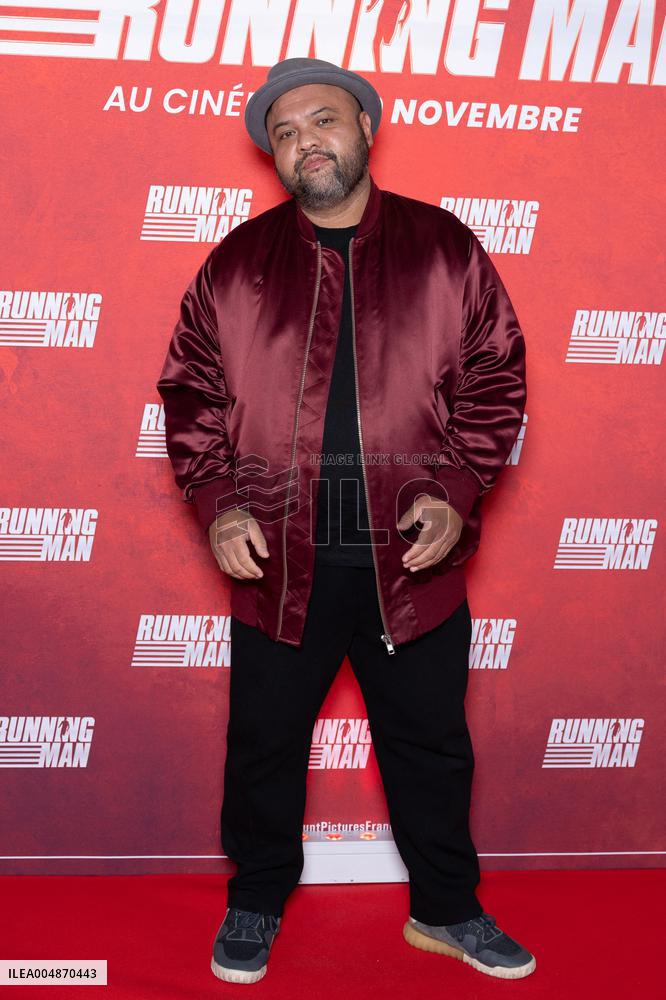 Running Man Paris Film Premiere
