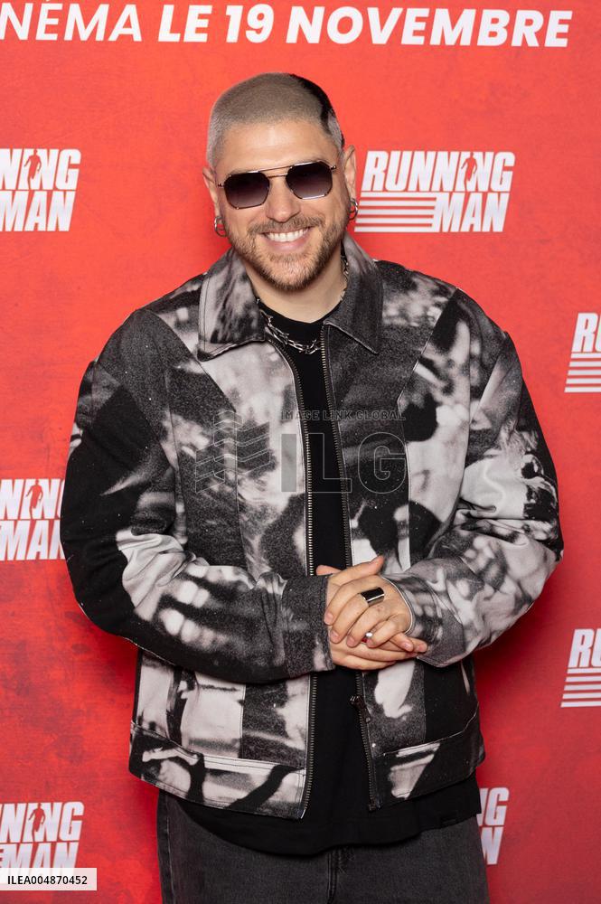 Running Man Paris Film Premiere