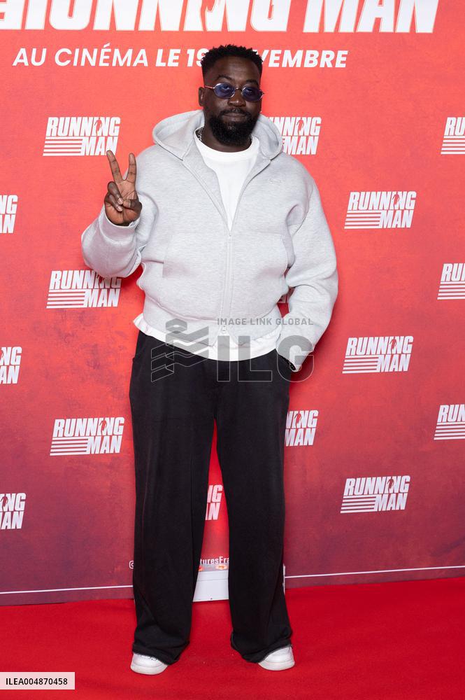 Running Man Paris Film Premiere