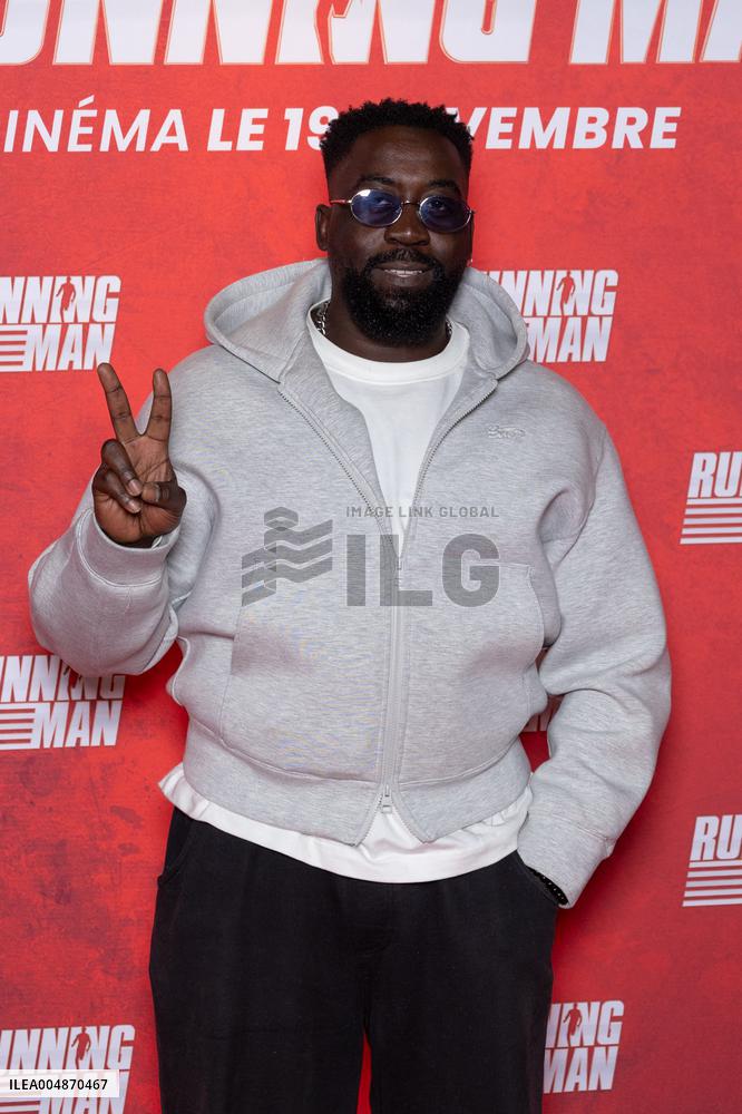 Running Man Paris Film Premiere