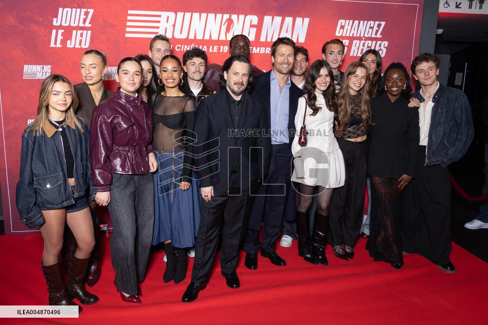 Running Man Paris Film Premiere