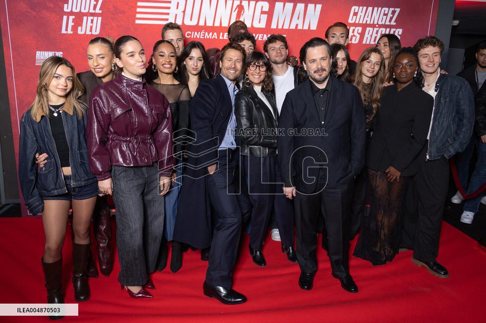 Running Man Paris Film Premiere