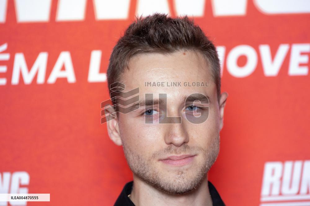 Running Man Paris Film Premiere