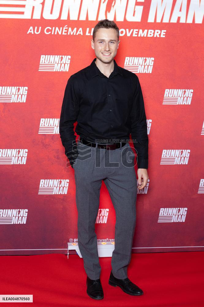 Running Man Paris Film Premiere