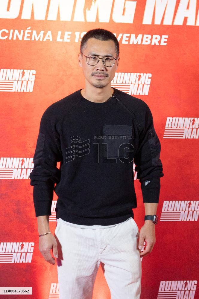 Running Man Paris Film Premiere