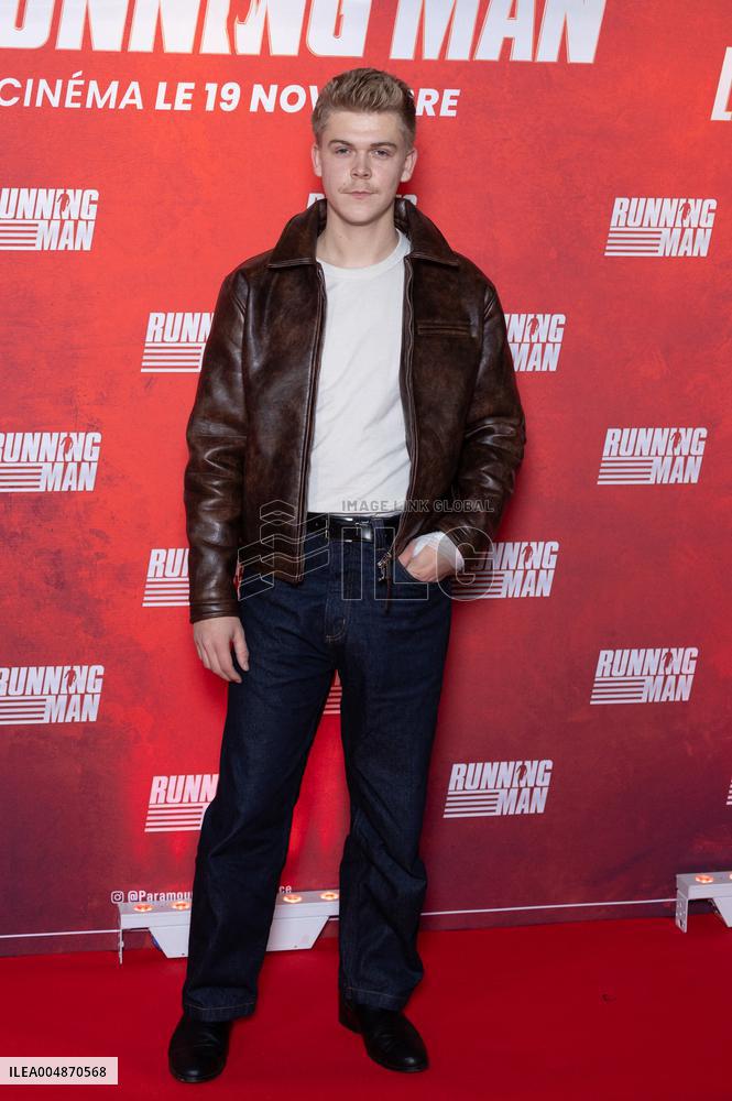 Running Man Paris Film Premiere