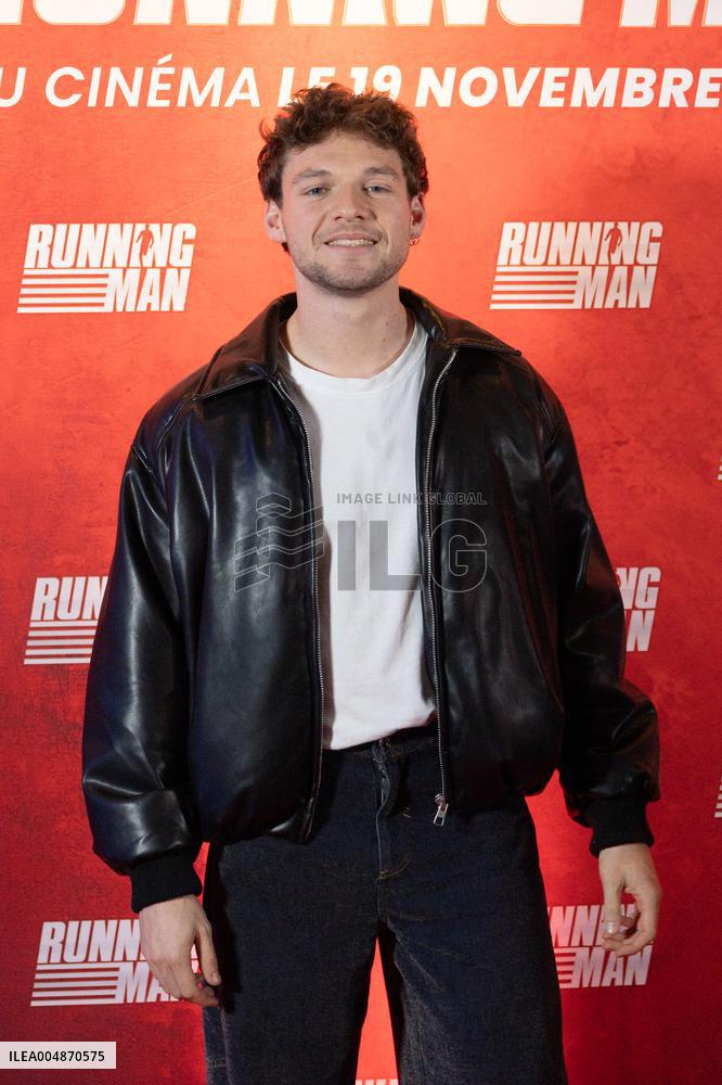 Running Man Paris Film Premiere
