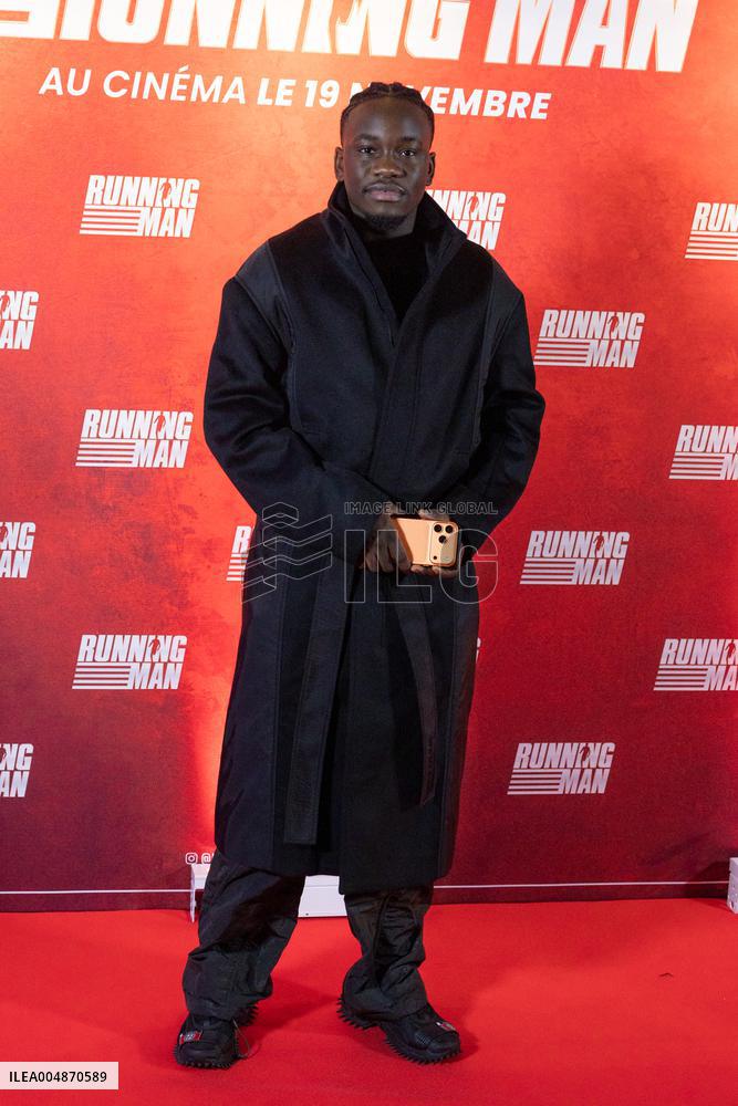 Running Man Paris Film Premiere