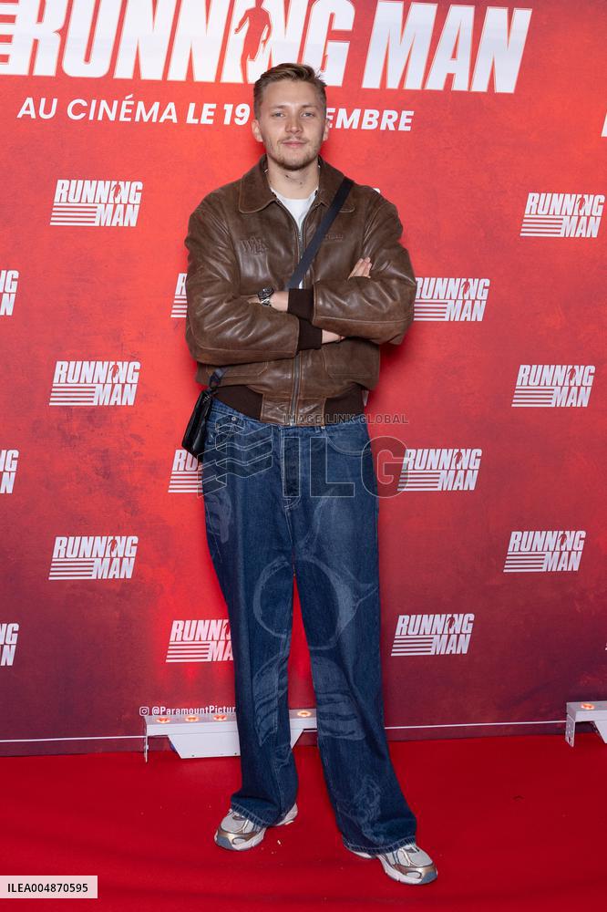 Running Man Paris Film Premiere