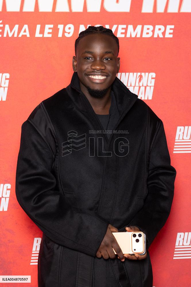 Running Man Paris Film Premiere