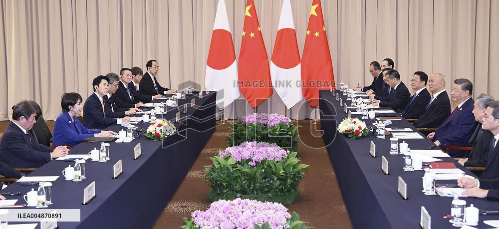 Japan-China summit