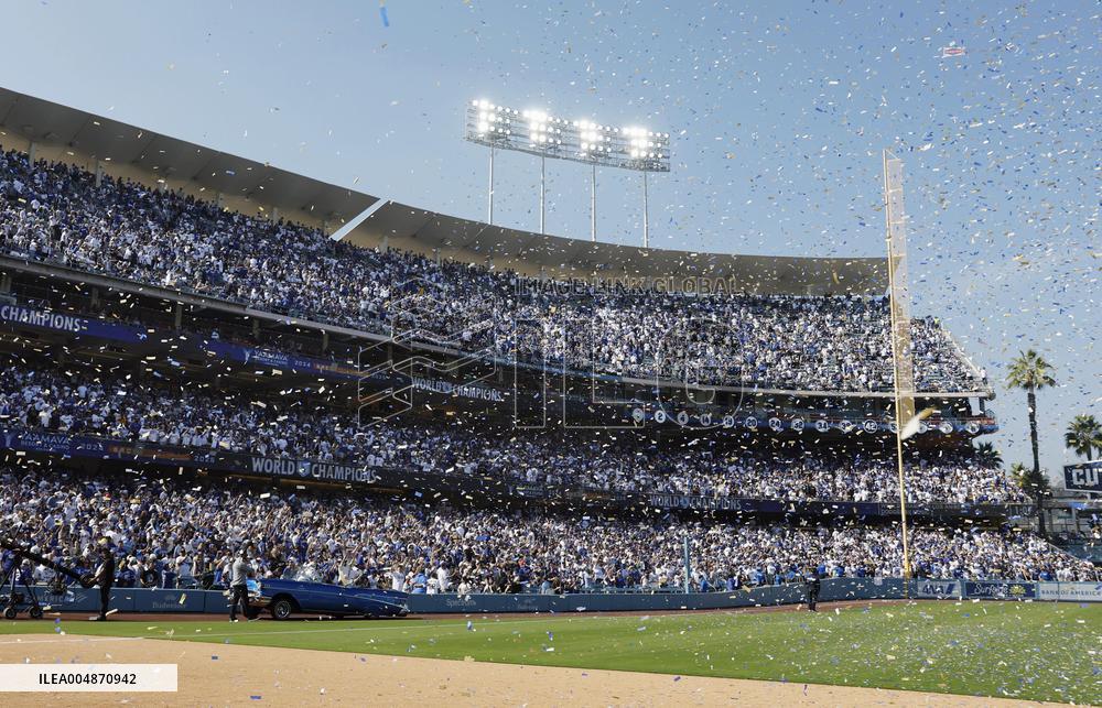 Dodgers' World Series victory celebration