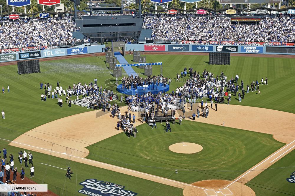 Dodgers' World Series victory celebration