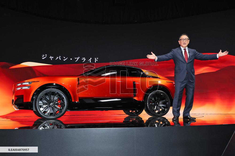 Japan Mobility Show 2025 Akio Toyoda, Chairman and CEO of Toyota Motor Corporation