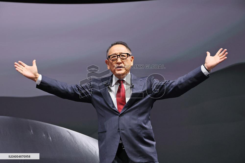 Japan Mobility Show 2025 Akio Toyoda, Chairman and CEO of Toyota Motor Corporation