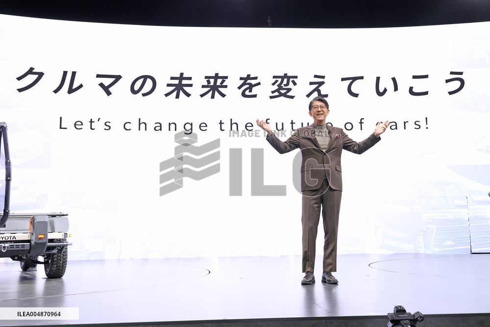Japan Mobility Show 2025 Koji Sato President, Toyota Motor Corporation
