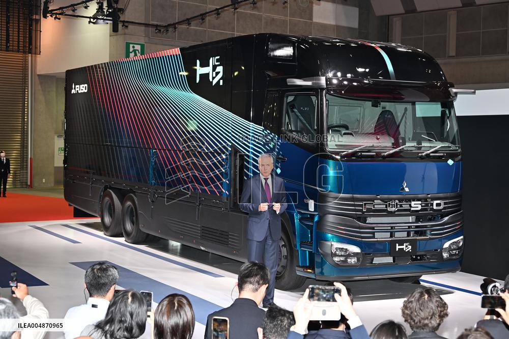 Japan Mobility Show 2025 Mitsubishi Fuso Truck and Bus Corporation Press Briefing