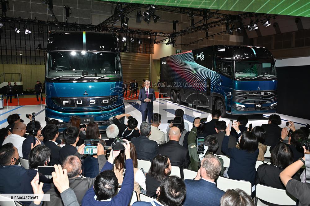 Japan Mobility Show 2025 Mitsubishi Fuso Truck and Bus Corporation Press Briefing