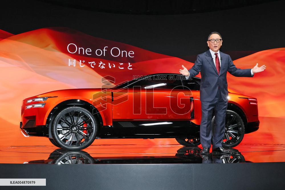 Japan Mobility Show 2025 Akio Toyoda, Chairman and CEO of Toyota Motor Corporation