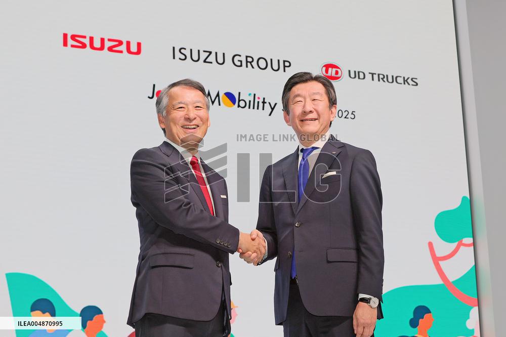 Japan Mobility Show 2025 Isuzu Motors, UD Trucks Press Briefing