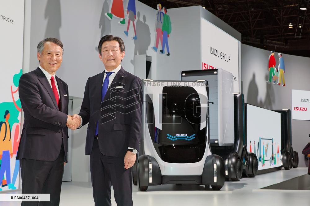 Japan Mobility Show 2025 Isuzu Motors, UD Trucks Press Briefing