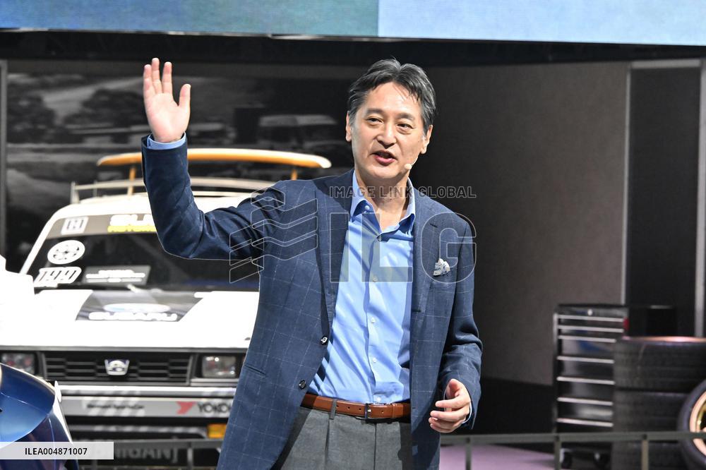 Japan Mobility Show 2025 SUBARU Press Briefing