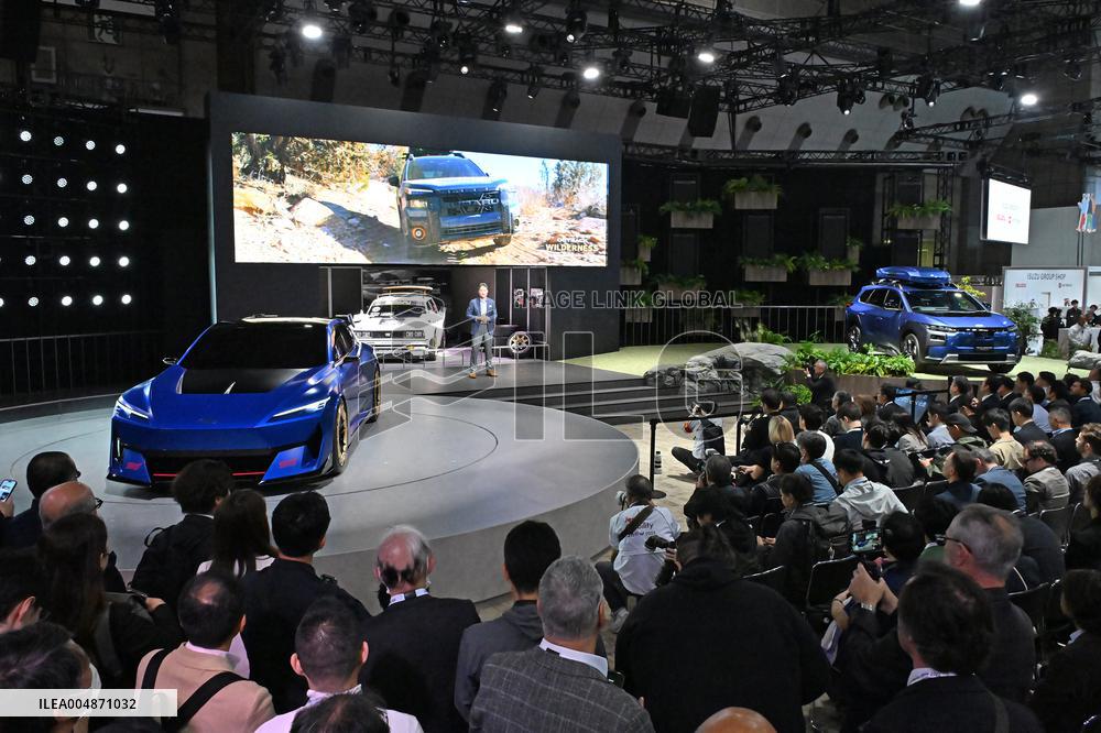 Japan Mobility Show 2025 SUBARU Press Briefing