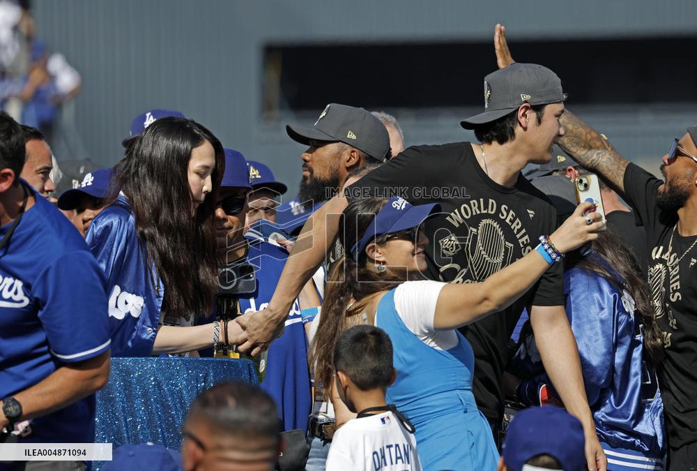 Dodgers' World Series victory celebration