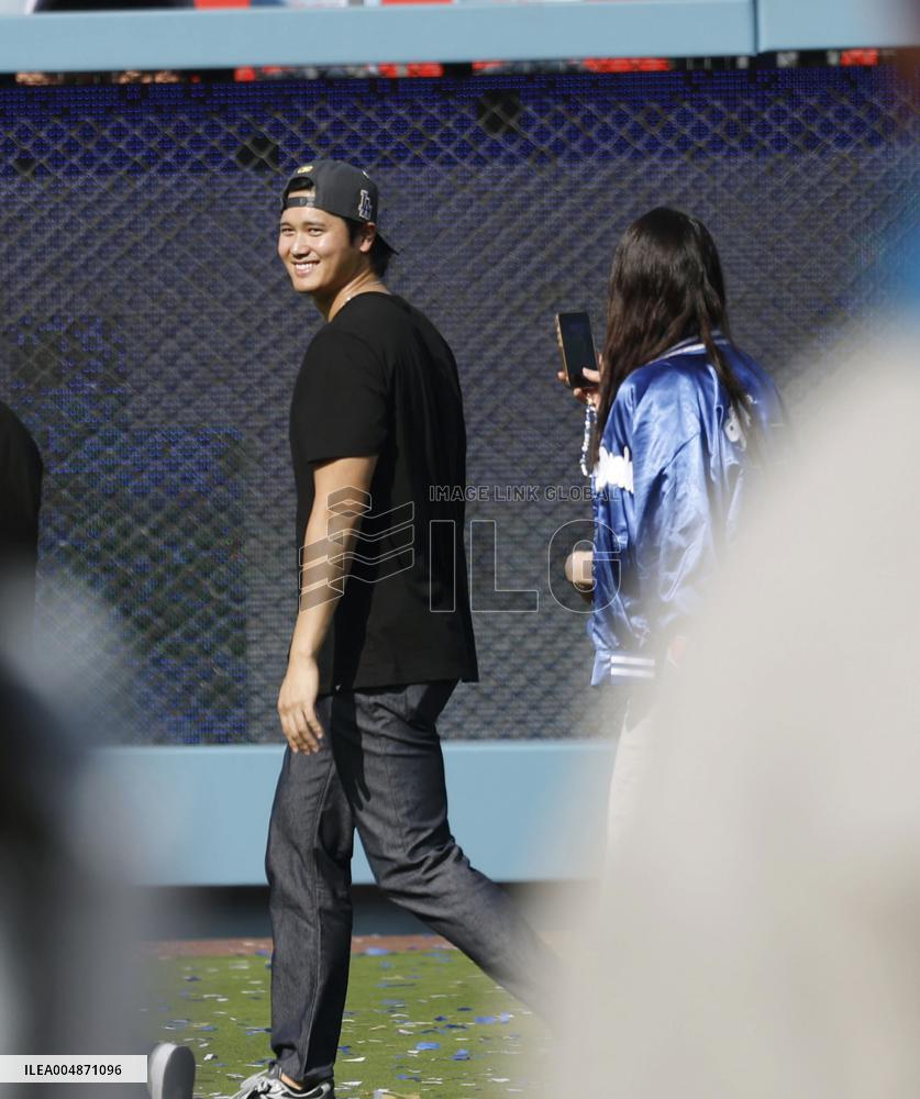 Dodgers' World Series victory celebration