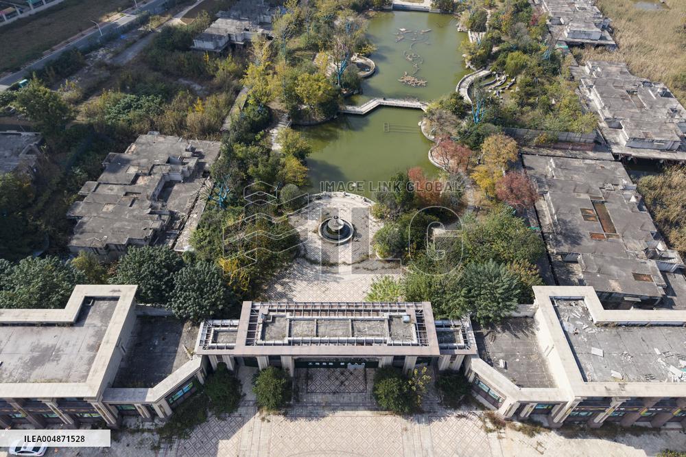 Evergrande Junting Project Unfinished Construction Site