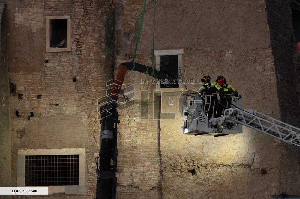 Worker Dies in Medieval Tower Collapse - Rome